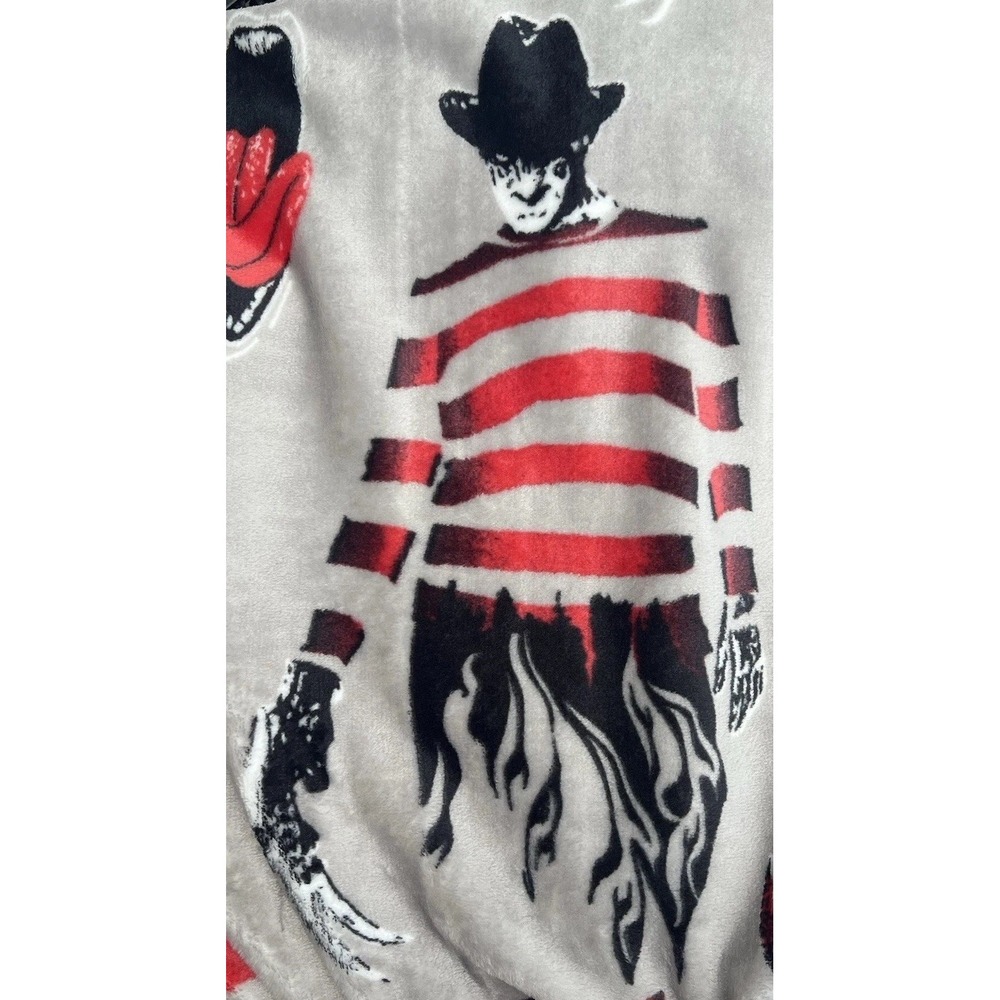 A Nightmare On Elm Street Freddy Krueger Throw Blanket 50x70 Horror Halloween